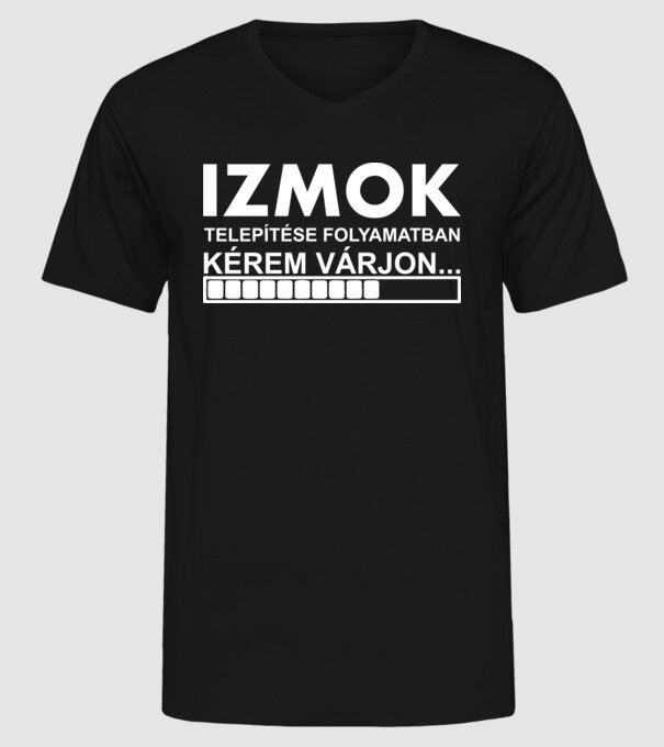  minta fekete pólón