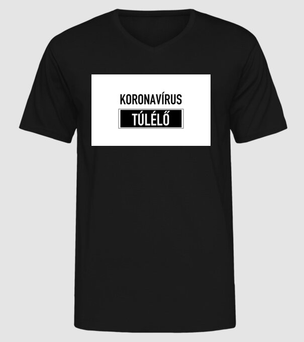  minta fekete pólón