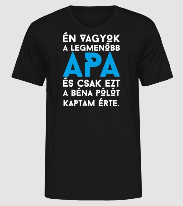  minta fekete pólón