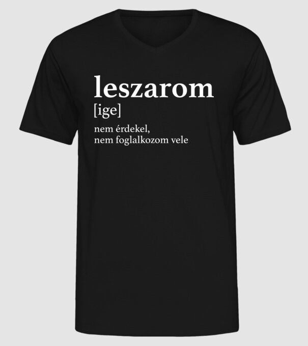  minta fekete pólón