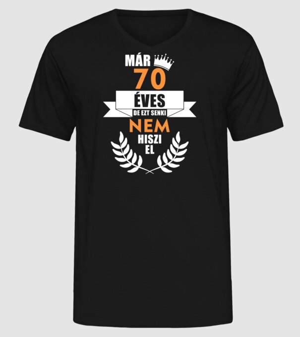  minta fekete pólón