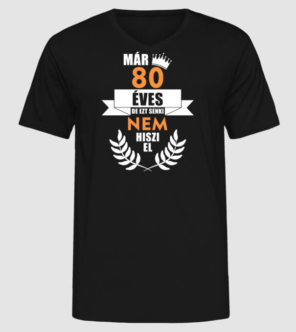  minta fekete pólón