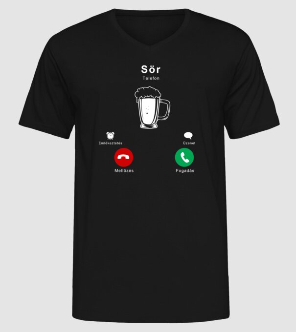  minta fekete pólón