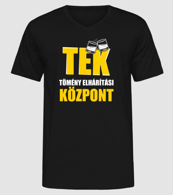  minta fekete pólón