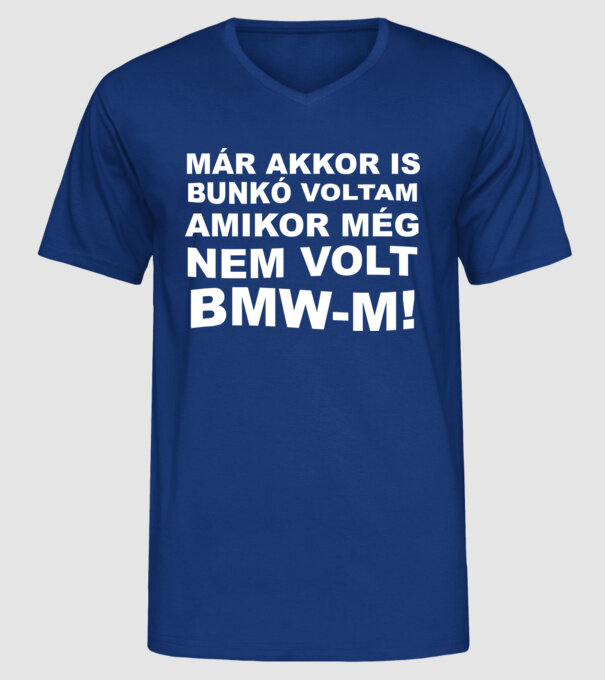  minta királykék pólón