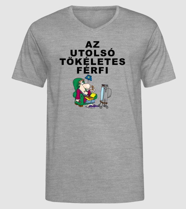  minta szürke pólón