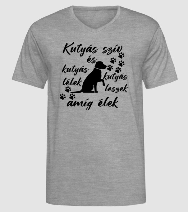  minta szürke pólón
