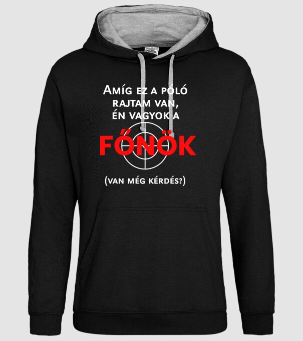  minta fekete pólón