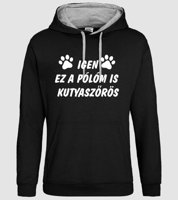  minta fekete pólón