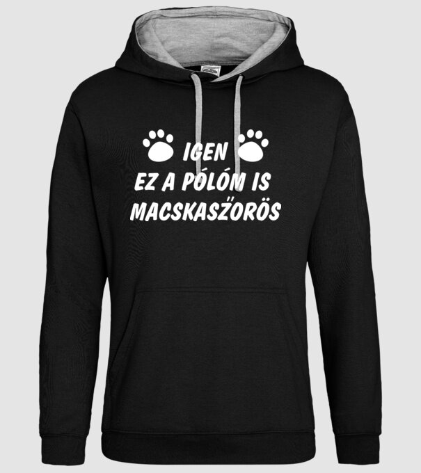  minta fekete pólón
