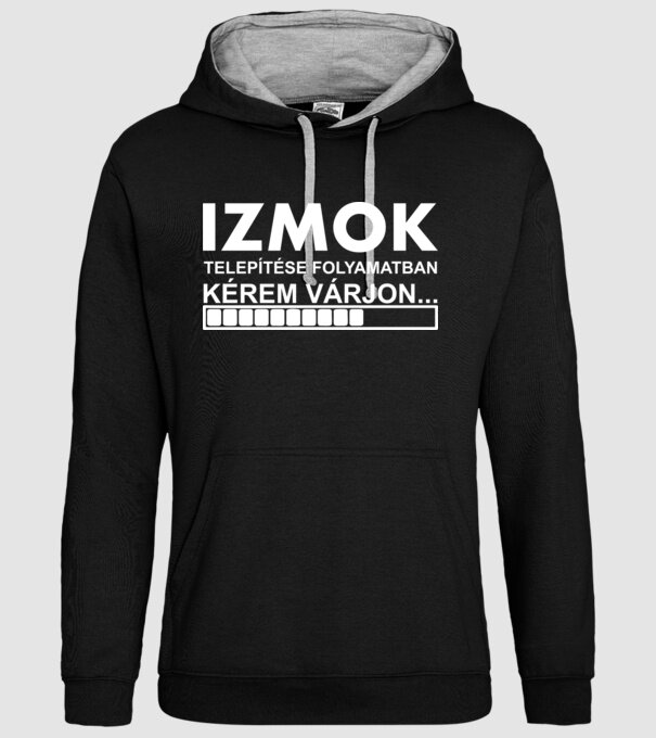  minta fekete pólón