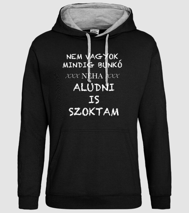  minta fekete pólón