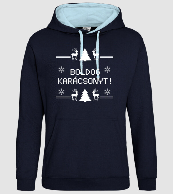  minta sötétkék pólón