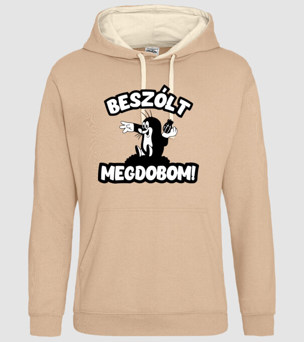  minta homokszín pólón