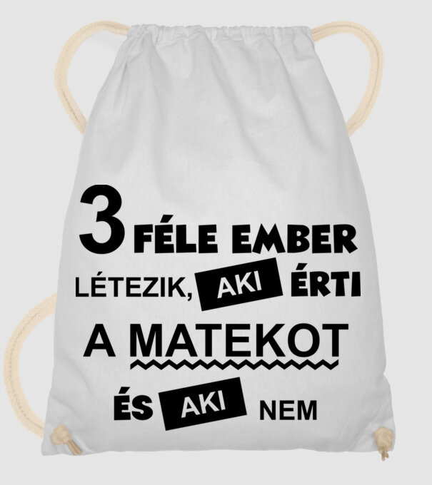  minta fehér pólón