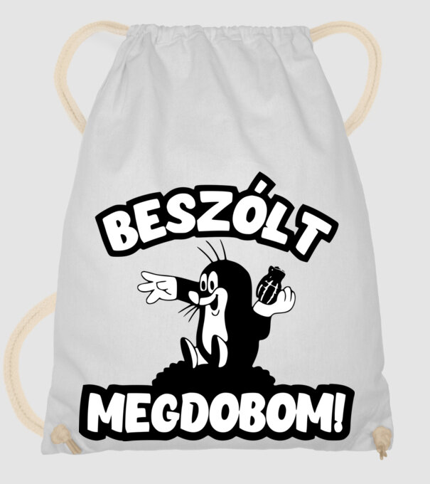  minta fehér pólón