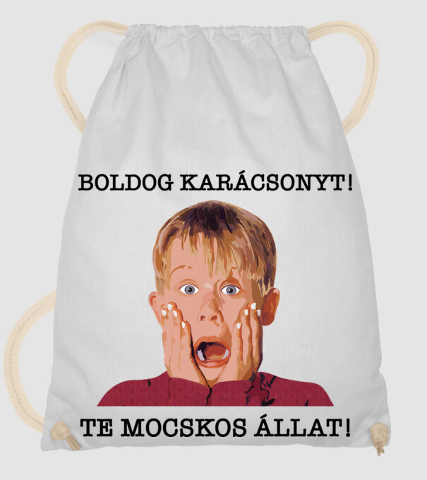  minta fehér pólón