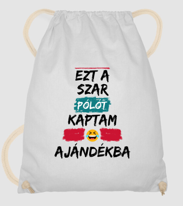  minta fehér pólón