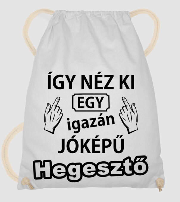  minta fehér pólón