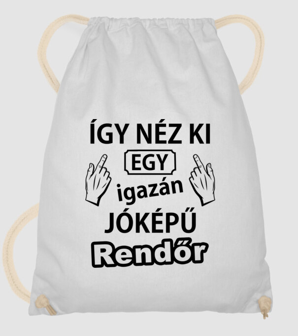  minta fehér pólón