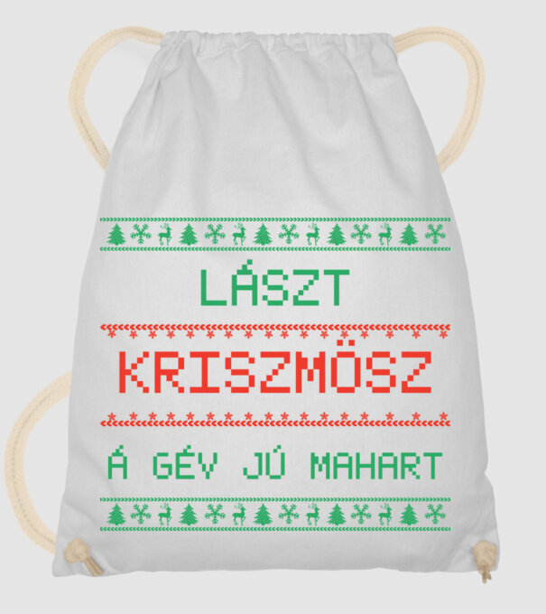  minta fehér pólón