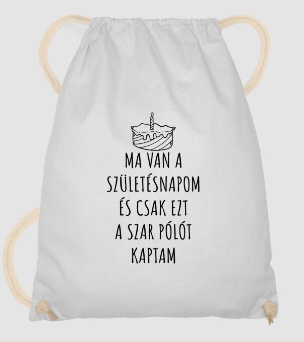  minta fehér pólón