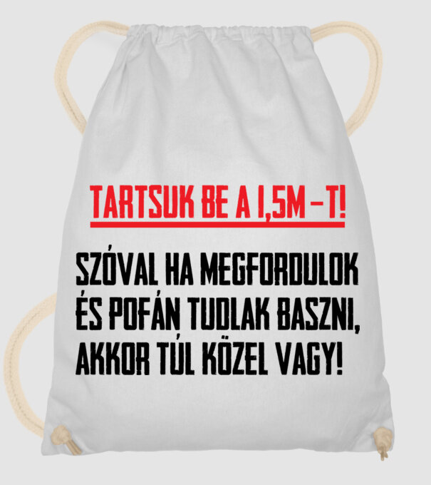  minta fehér pólón