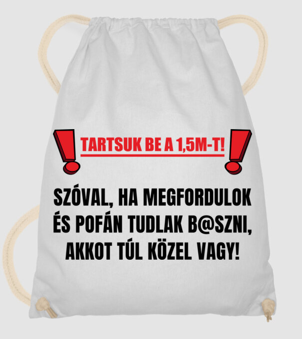  minta fehér pólón