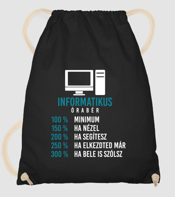  minta fekete pólón
