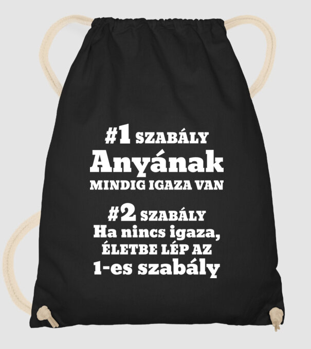  minta fekete pólón