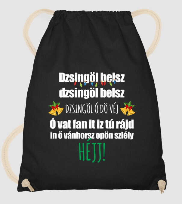  minta fekete pólón