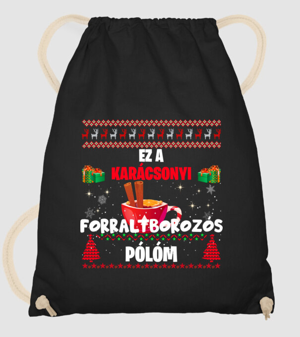  minta fekete pólón