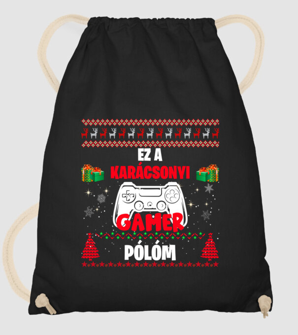  minta fekete pólón