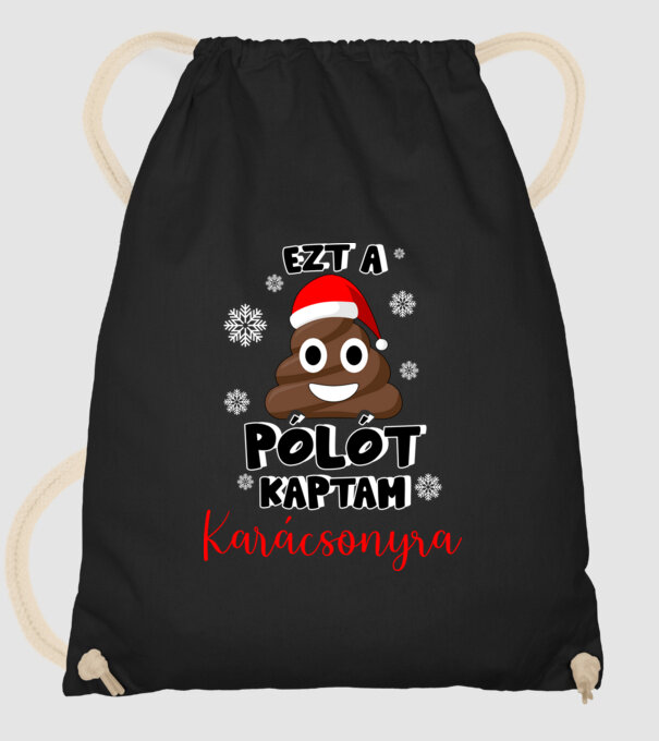  minta fekete pólón