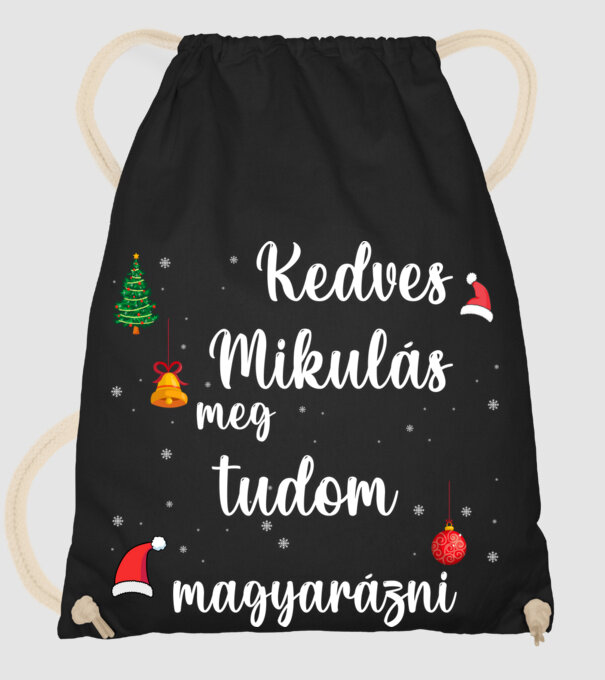  minta fekete pólón