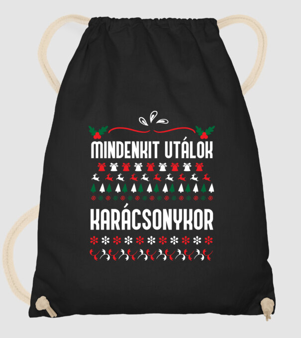 minta fekete pólón