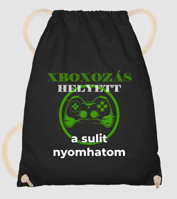  minta fekete pólón