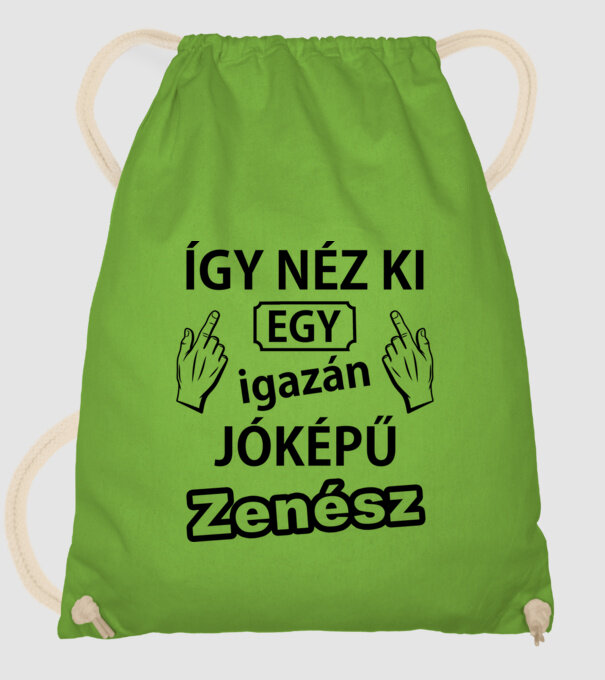  minta almazöld pólón