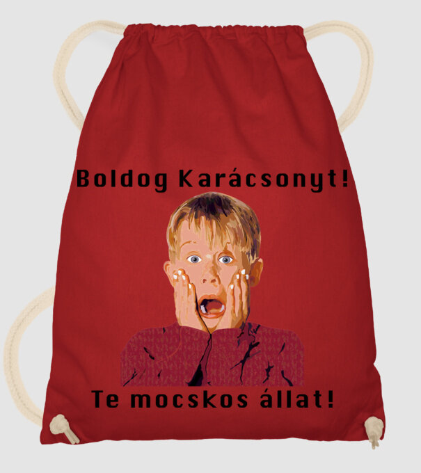  minta piros pólón