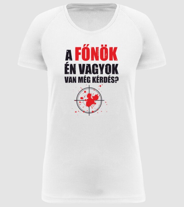  minta fehér pólón