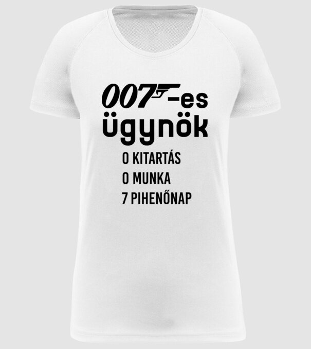  minta fehér pólón