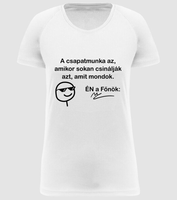  minta fehér pólón