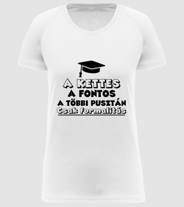  minta fehér pólón