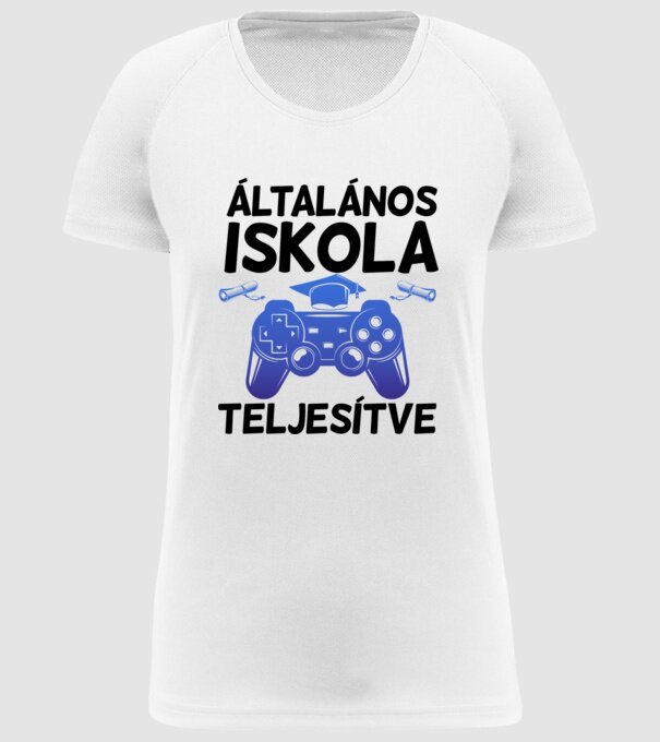  minta fehér pólón