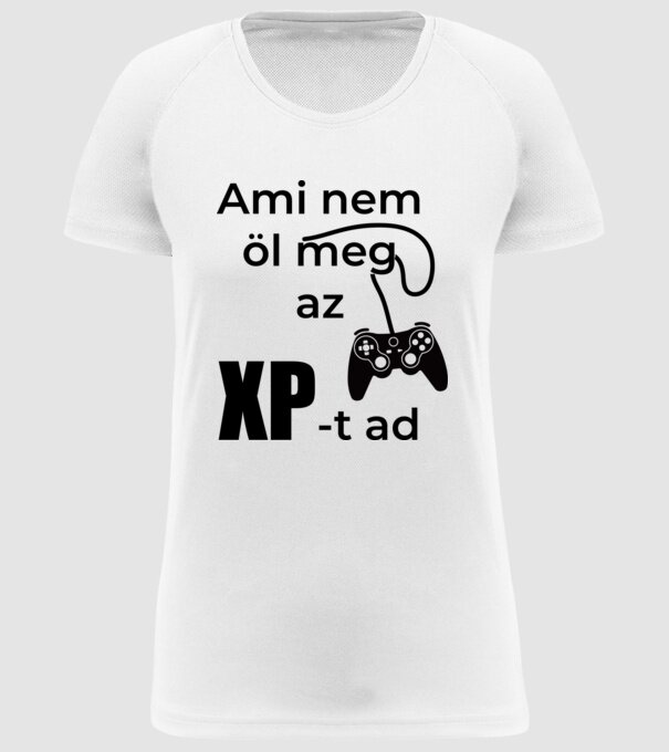  minta fehér pólón