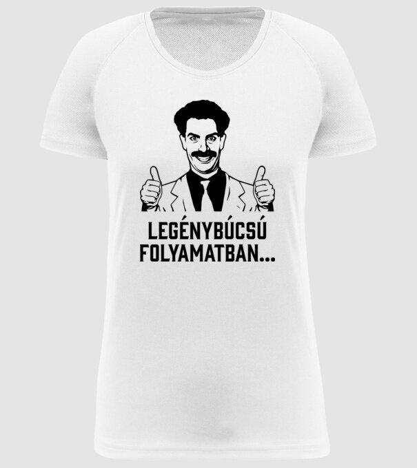  minta fehér pólón