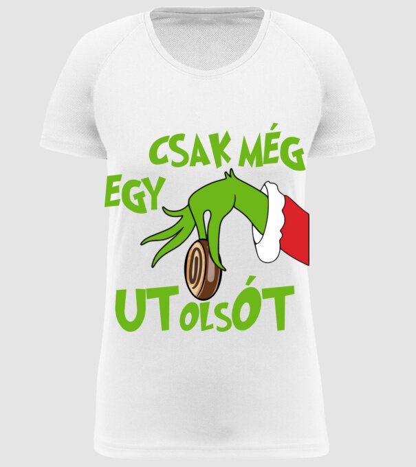  minta fehér pólón
