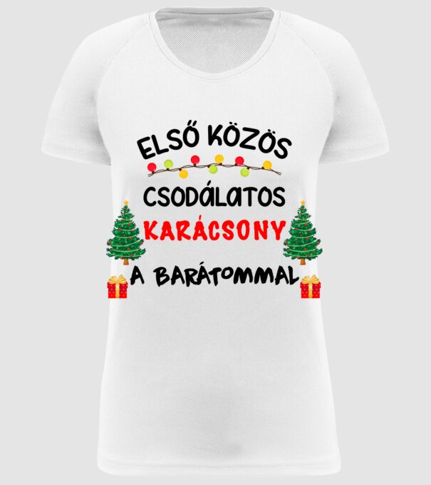  minta fehér pólón