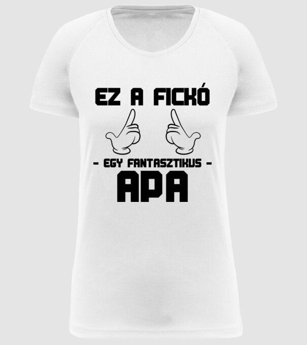  minta fehér pólón
