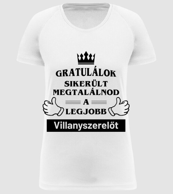  minta fehér pólón